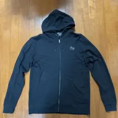 黒 フルジップ フード付きパーカー レイクレ× KANGOL REWARD