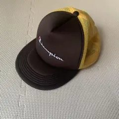 Champion トラッカーキャップ ブラウン/イエロー