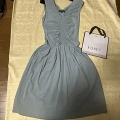 タグ付き FOXEY Calla Lily ジャガードワンピース XL ドレス - メルカリ