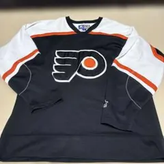 【超希少 】90s US古着スターター NHLフライヤーズ刺繍ゲームシャツ M