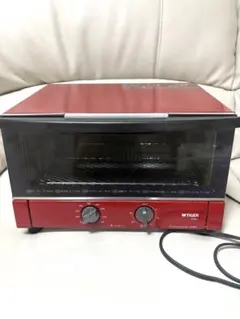 未使用✨タイガーオーブントースター KAK-10E7 レッド 25年製 - メルカリ