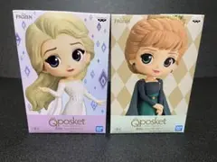 Qposket アナ エルサ２体セット
