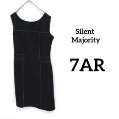 【Silent Majority】ワンピース　ブラック　サイズ7AR（M相当）