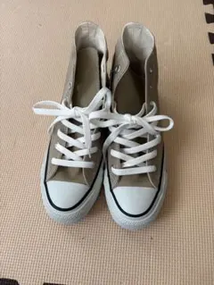 【新品未使用】CONVERSE ALL STAR ハイカット ベージュ　24cm