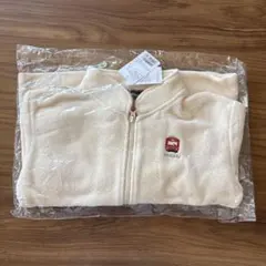 フリースジャケット クリーム色