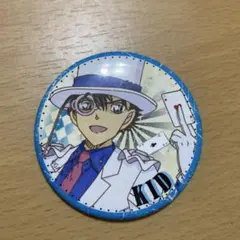 名探偵コナン 怪盗キッド 黒羽快斗 レトロ 缶バッジ - メルカリ