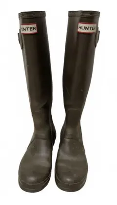 ハンター HUNTER オリジナル トール レイン ブーツ レディース UK：4