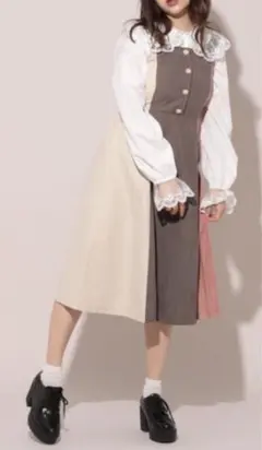 apres jour（アプレジュール）ジャンスカ　キャミワンピ【ZOZO限定】