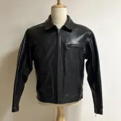 エルヴィスプレスリー　love me tender レザージャケット　本革　黒 エルヴィスプレスリー love me tender レザージャケット 本革 黒
