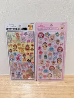 【正規品】ボンボンドロップシール　プリンセス　ディズニー　クラシック