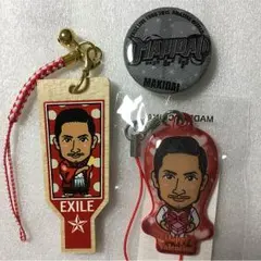 MAKIDAI 羽子板ストラップ AW缶バッチ バレンタインクリーナー セット