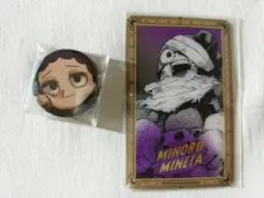 ヒロアカ 峰田実 応募者全員サービス缶バッジ クリアカード まとめ売り原画展