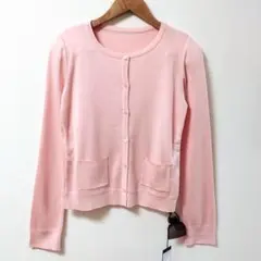 未使用タグ付✨フォクシー シルク カーディガン ハーモニカ 38 ピンクのサムネイル