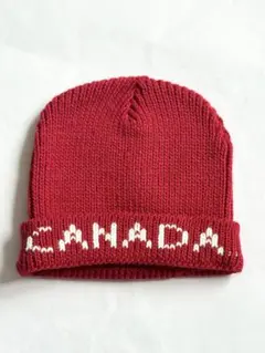 古着 80s 90s スーベニア ニット帽 カナダ CANADA