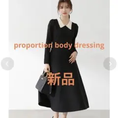 proportion body dressing クラシカルフレアワンピースのサムネイル