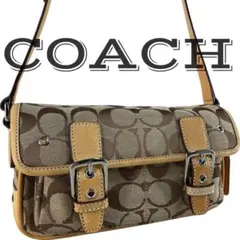 【美品】 COACH コーチ ショルダーバッグ