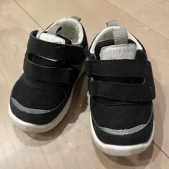 ベビー　スニーカー　黒　13.5cm