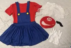 マリオ風 コスプレ衣装 ワンピースセットのサムネイル