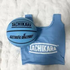 TACHIKARA バスケットボール ALWAYS ON FIRE 水色
