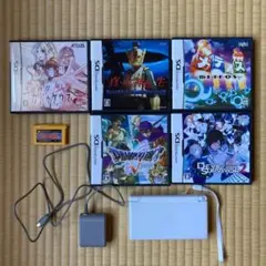 ニンテンドーDS Lite本体 + ソフト6本 セット (充電器付き)