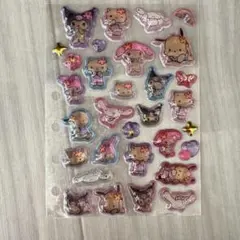 【正規品】サンリオ 日焼けシリーズうるちゅるポップシール おすそわけ