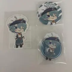 渚トラウト にじさんじぷち アクスタ　缶バッジ　ステッカー