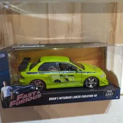 ワイルドスピード ミニカー Mitsubishi LANCER EVO Ⅶのサムネイル