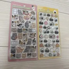【正規品】クーリア　ボンボンドロップシール　和柄　ねこ　おにぎり　ボンドロ
