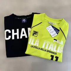 Tシャツ　２枚セット　チャンピオン　FILA