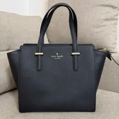 kate spade ケイトスペード ブラック ハンドバッグ　袋付きのサムネイル