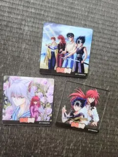 幽遊白書 冨樫義博展グッズ コースター 4枚セット - メルカリ