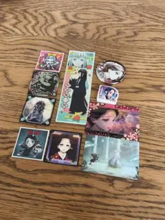 鬼滅の刃　シールカード缶バッチ