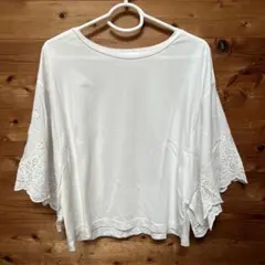 niko and ... 袖広刺繍Tシャツ