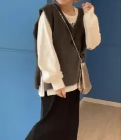 CIAOPANIC TYPY Vネック ニットベスト