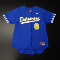 90s USA製 NIKE ナイキ ベースボール ユニフォーム デラウェア州のサムネイル