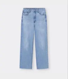GU ハイライズストレートジーンズ S 美品