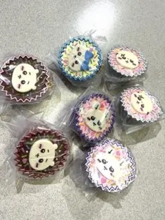 ちいかわ手作りおやつチャーム　平成女児チョコ　7つセット