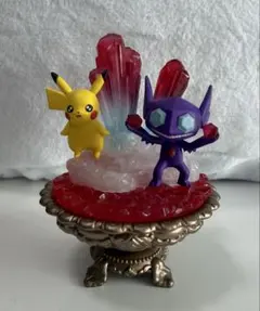 ポケモン ピカチュウ＆ヤミラミ フィギュア ジェムストーンコレクション2