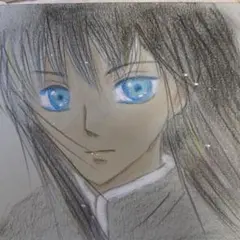 鬼滅の刃、イラスト時透無一郎、原画 イラスト