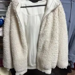 RCWB フリースジャケット ホワイト