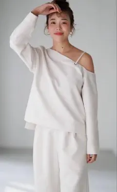 Pois ポワ blouse tee【新品未使用】 ホワイト - メルカリ