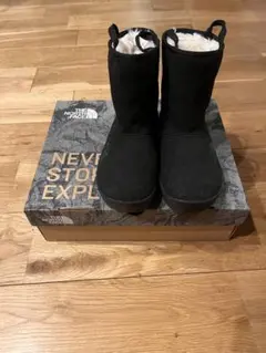 THE NORTH FACE ブラックブーツ　キッズ
