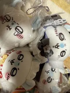 【まとめ売り】ちいかわ、モモンガぬいぐるみキーホルダーセット