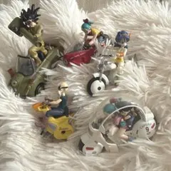 【限定セット】ドラゴンボール　ブルマ＆孫悟空　カプセルバイク　ヤムチャ