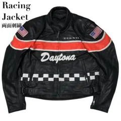 未使用級　ショット　L　レザー ジャケット　星条旗　ブラック　スター Schott N.Y.C 【正規代理店】 ショット WOMENS LAMB ONESTAR