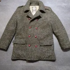 ウールピーコート オリーブグリーン メンズMサイズ