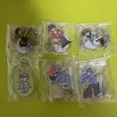 マルシィ アクリル製キャラクターキーホルダー6個セット - メルカリ