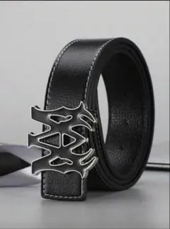 最安値❗️早い者勝ち❗️アミリ AMIRI ベルト 黒 銀