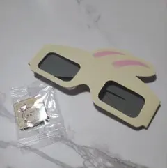 ちいかわ うさぎ くら寿司 マグネット ちいかわパーク 3Dメガネ