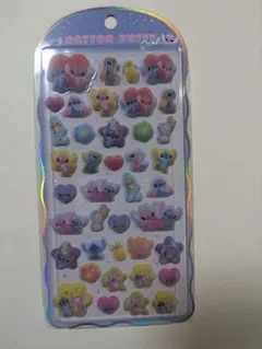 【正規品】クラックス　コットンパフィシール　スティッチ柄のサムネイル